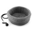 Heated Dog Cat Pet Bed Kitten Puppy Heater Washable Heating Calming Warmer Warming Comforting Indoor Nest 46x46x16cm
