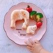 37 Pcs Sandwich Cutter, Sealer Kids DIY Lunch Box Accessories Vegetable Fruit Cookie Cutters with Food Picks Brush