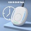 Mouse Jiggler Undetectable Mouse Mover Device with Timer,ON/Off Switch,RGB Breathing Light Mouse Wiggler for Prevent Computer Laptop Screen Sleep (White)