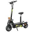 Off Road Electric Scooter E-scooter Auswheel Motorised Foldable Bike Commuting Vehicle 1600W with Seat Disc Brake
