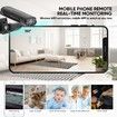 Reverse Hitch Guide for RV with Built-in Battery,HD Waterproof Night Vision Rear View Camera,with Magnetic and Adhesive Mount Camera