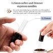 WDT Tools,Espresso Stirrer Distribution Tool for Barista,0.25MM 6 Needles Espresso Coffee Stirrer with Stand (Black)