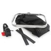 Pet Bicycle Front Basket Removable Waterproof Bike Handlebar Canvas Basket Pet Carrier Frame Bag Bicycle