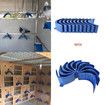10pcs Pigeon Stand Dove Rest Stand Pigeon Perch Roost Frame Grill Dwelling (Blue)