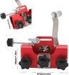 Chainsaw Sharpener Manual Mini Chainsaw Sharpening Jig Set Red