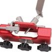 Chainsaw Sharpener Manual Mini Chainsaw Sharpening Jig Set Red