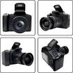 Digital Camera Photography 2.4 Inch LCD 16X 720P Zoom Mini Vlog 9.5mm Wide Angle Lens Travel Women Gifts Cool Gadget