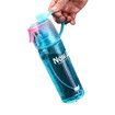 20oz/600ml Creative Spray Water Cup, Outdoor Sports Plastic Cup, Fitness Water Bottle