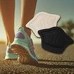 Heel Cushion for Loose Shoes, Heel Grips Liner Cushions Inserts Self-Adhesive Heel Protector Pads for Sneaker Shoe Too Big Men Women - Black, 3 Pairs