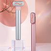 EMS SkinCare Beauty Instrument Rotating Hot Compress Heating Vibration Therapy Wand Silver
