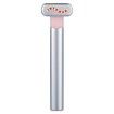 EMS SkinCare Beauty Instrument Rotating Hot Compress Heating Vibration Therapy Wand Silver