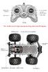 Rc Cars Toys For Boys Remote Control Car Children Toy High Speed Rocking Spray Off-Road Stunt Dance Electric Car Kids Gift 2.4G Dual Remote Control