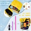 Toddler Backpack With Buckles And Learning Activity Toys - Felt Book Bag For Children - Development Of Fine Motor Skills And Basic Life Skills - Travel Toys For Children - Ideal Gift For 12 Months+