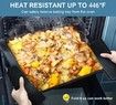 Silicone Trivet Mats - 4 Heat Resistant Pot Holders,Multipurpose Non-Slip Hot Pads (Black)