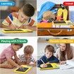 Talking Flash Cards with LCD Writing Tablet 224 Sight Words Montessori Educational Toys for Kids Age 3+(Yellow)