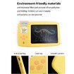 Talking Flash Cards with LCD Writing Tablet 224 Sight Words Montessori Educational Toys for Kids Age 3+(Yellow)