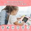Talking Flash Cards with LCD Writing Tablet 224 Sight Words Montessori Educational Toys for Kids Age 3+(Yellow)