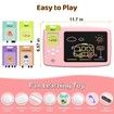 Talking Flash Cards with LCD Writing Tablet 224 Sight Words Montessori Educational Toys for Kids Age 3+(Yellow)