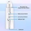 Portable Bidet,Electric Rechargeable Mini Handheld Travel Bidet Sprayer with Travel Bag for Personal Cleaning (Grey)