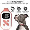 Dog Bark Collar with Remote and Automatic Mode - Up to 3300ft Range Dog Shock Collar for Small Medium Large Dogs 5-120lbs,Waterproof Electric Dog Training Collar
