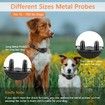 Dog Training Collar for 2 Dogs,IPX7 Waterproof Shock Collar with Remote Range 1300ft,3 Training Modes,Beep,Vibration,Shock,Rechargeable Electric Shock Collar