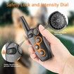 Dog Training Collar for 2 Dogs,IPX7 Waterproof Shock Collar with Remote Range 1300ft,3 Training Modes,Beep,Vibration,Shock,Rechargeable Electric Shock Collar