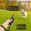 Dog Training Collar for 2 Dogs,IPX7 Waterproof Shock Collar with Remote Range 1300ft,3 Training Modes,Beep,Vibration,Shock,Rechargeable Electric Shock Collar