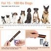 Dog Training Collar for 2 Dogs,IPX7 Waterproof Shock Collar with Remote Range 1300ft,3 Training Modes,Beep,Vibration,Shock,Rechargeable Electric Shock Collar