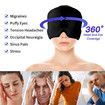 Migraine Relief Cap-Ice Hats for Migraines, Headache Relief Cap for Tension Puffy Eyes