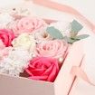Gifts for Her, Women, Mom, Wife, Girlfriend, Soap Rose Scented Soap Carnation Flower Box, Birthday, Mother's Day, Valentine's Day,
