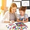 Wooden Counting Math Toys, 1-100 Consecutive Numbers, Educational Game and Learning for Toddlers 3 Years Old