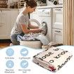 Fleece Blanket to My Son Letter Printed Quilts Dad Mom for Son's Air Mail Blanket Positive Encourage and Love Son's Flannel Blanket Gifts (50x60in)