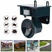 Solar Ultrasonic Pest Repeller Outdoor Animal Bird Crow Repellent Garden Yard Protection Scarer Device