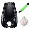 Mobile Inflatable Salon Hair Wash Sink Basin Shampoo Tray Washing Bowl For Washing and Cutting Hair Elderly Pregnant Women With Air Pump And Shampoo Brush