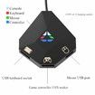 Keyboard Mouse Adapter for Nintendo Switch Keyboard and Mouse Adapter for PS4, Xbox One, PS3, Xbox 360