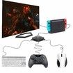 Keyboard Mouse Adapter for Nintendo Switch Keyboard and Mouse Adapter for PS4, Xbox One, PS3, Xbox 360