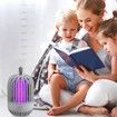 Bugs Zapper Insect Killer for Outdoor Indoor Insect Fly Trap for Home Kitchen Backyard Patio Electronic Light Bulb Lamp Low Noise Insect Zappers Killer