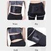 Electric Weight Loss Belt EMS Waist Slimming Abdominal Training Instrument for Men and Women Home Lazy Belly Belt