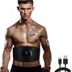 Electric Weight Loss Belt EMS Waist Slimming Abdominal Training Instrument for Men and Women Home Lazy Belly Belt