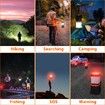 LED Camping Lantern,Rechargeable Flashlights with 3000LM,Dimmable Battery Powered Camping Lights,Daylight Warm Light 8 Modes,Portable Waterproof Tent Light (Orange)