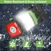 LED Camping Lantern,Rechargeable Flashlights with 3000LM,Dimmable Battery Powered Camping Lights,Daylight Warm Light 8 Modes,Portable Waterproof Tent Light (Green)