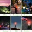 LED Camping Lantern,Rechargeable Flashlights with 3000LM,Dimmable Battery Powered Camping Lights,Daylight Warm Light 8 Modes,Portable Waterproof Tent Light (Green)