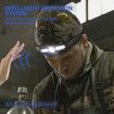 Headlamp Rechargeable ,Wide Beam Bright hat Light with Motion Sensor 1Pack