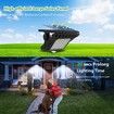 5 LED Solar Outdoor Motion Sensor Clip Lights Weatherproof Energy Efficient Garden Security Light 1 Pack