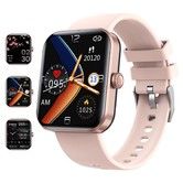 Bluetooth Fashion Smartwatch,Upgrade Blood Glucose Monitoring Smartwatch Non-invasive Blood Sugar Test Smart Watch (Matte Pink)