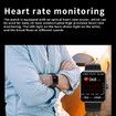 Bluetooth Fashion Smartwatch,Upgrade Blood Glucose Monitoring Smartwatch Non-invasive Blood Sugar Test Smart Watch (Matte Pink)