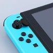 Joystick Replacement Cap Thumb Grip for Switch Joy-con Switch OLED & Switch Lite,Joycon Grip Button Stick Cover Switch Controller 3D Analog Cap Skin Replacement Part Repair Kit Accessories (Grey)