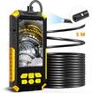 Dual Lens Industrial Borescope Inspection Camera 1080P HD with Light Waterproof Scope for Automotive Engine-5M
