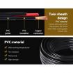 10M 6MM Twin Core Wire 2 Sheath Electrical Cable