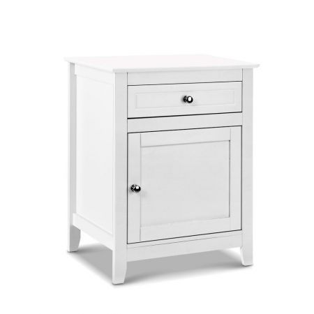 Artiss Bedside Tables Big Storage Drawers Cabinet Nightstand Lamp Chest White